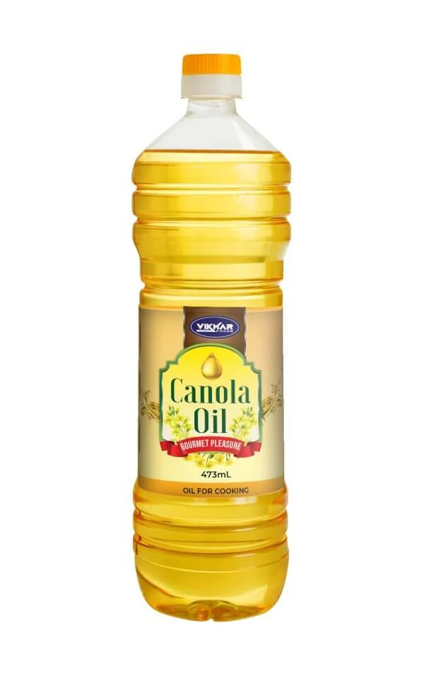 Original Vikmar Foods 473 mL canola oil bottle