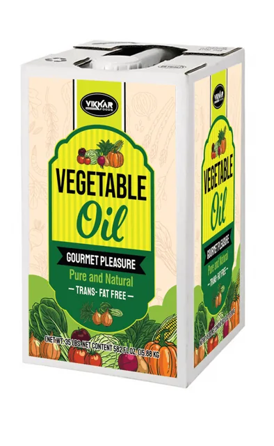 Vegetable Oil — 35 lb jug-in-box