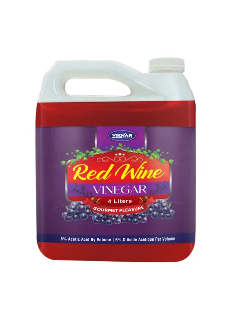 Red Wine Vinegar – 4 Liter — 4 L bottle
