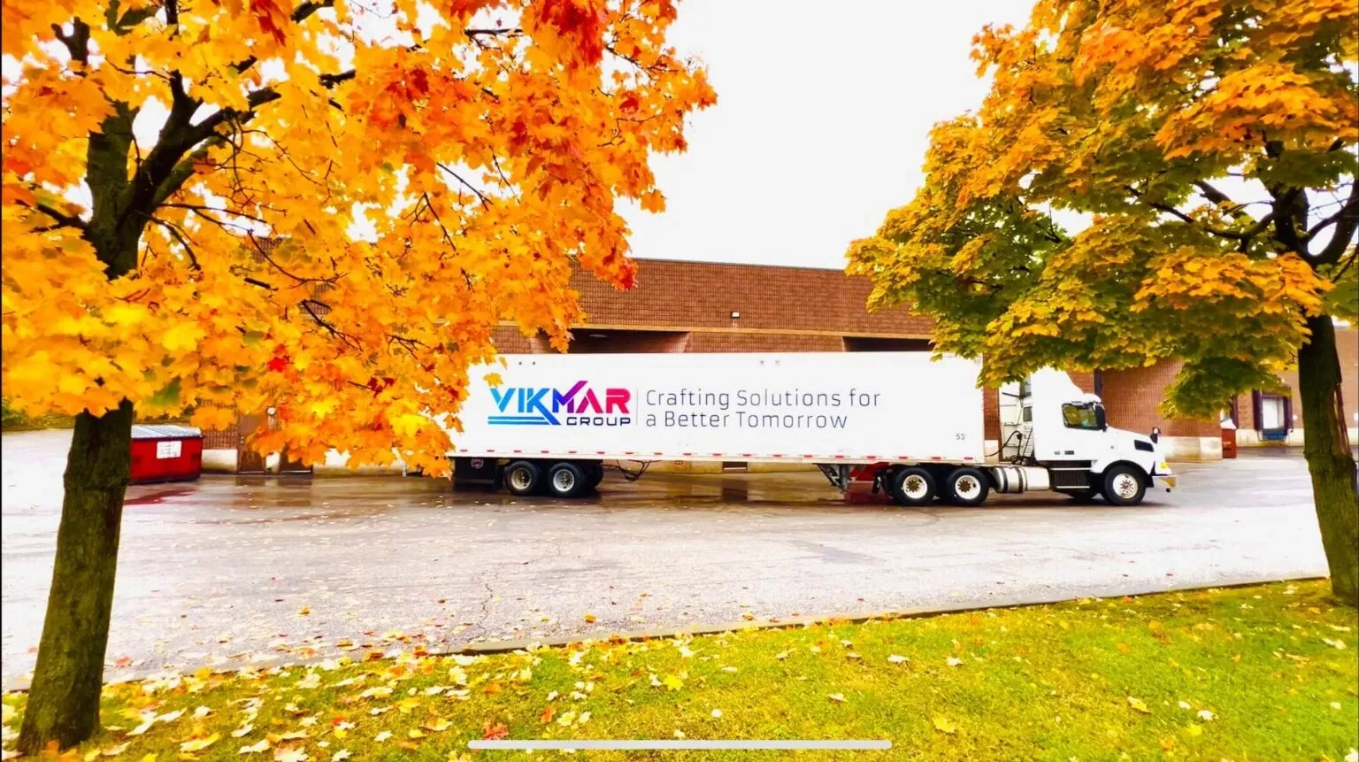 Vikmar Foods delivery truck