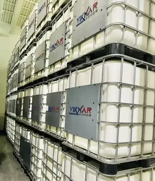 Warehouse photograph from the Vikmar Foods website