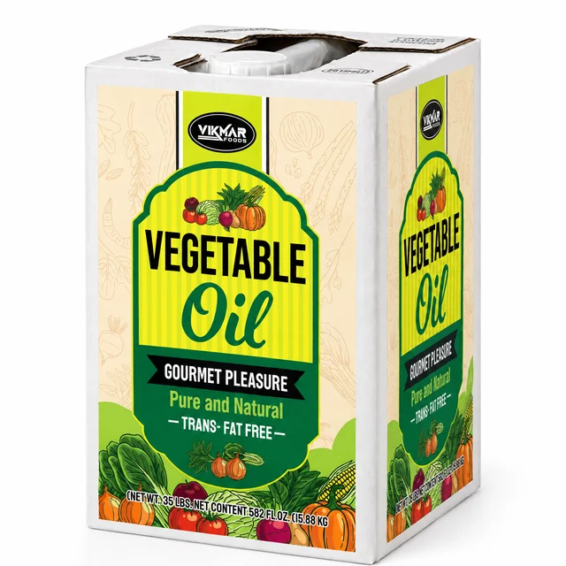 Vegetable Oil — 35 lb jug-in-box